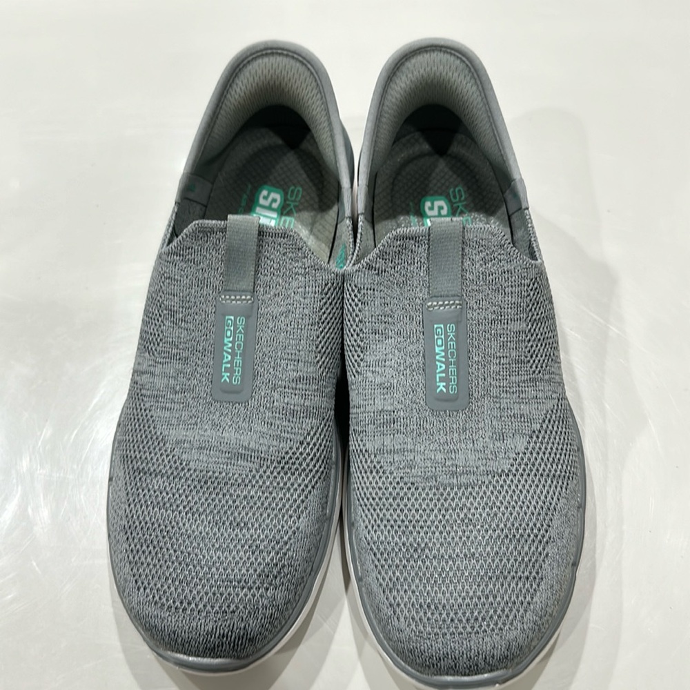 Skechers slip-ins , 8 US , grey worn once